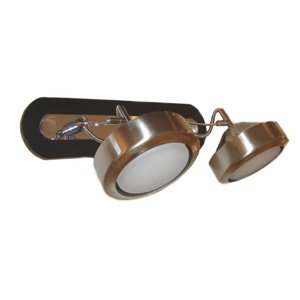 Nástenná lampa 2X9W GX53 saténová/wenge EARTH