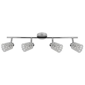 Nástenná lampa York s pásikom G9 chróm