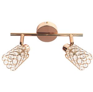 Nástenná lampa 2xG9 mosadz YORK