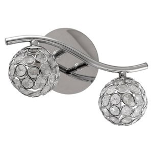 Nástenná lampa 2X40W G9 chróm STARLET