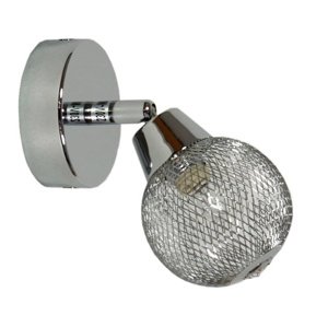 Nástenná lampa Novel G9 chróm