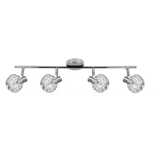 Nástenná svietiaca páska 4W40W G9 chróm COLLAR