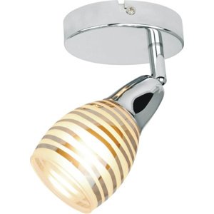 Nástenná lampa 1X10W E14 LED chróm JUBILAT