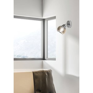 Nástenná lampa 1X10W E14 chróm FORT
