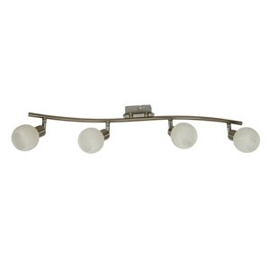 Nástenná lampa 4X40W G9 saténová/chrómová ALABASTER