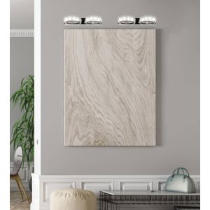 LED nástenná lampa 2x3W kryštály SHIPI