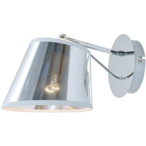 Nástenná lampa Cortez E14, chróm