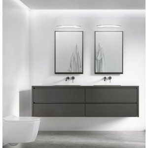 Nástenná lampa do kúpeľne chrómová studená biela LED 5W 41cm Nike