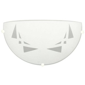 Stropné svietidlo Trias Plafon1/2 E27 White