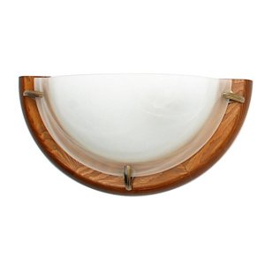 Stropné svietidlo plafond 1/2 1X60W dub DUNA