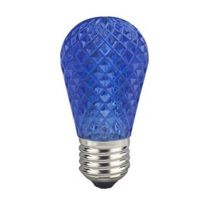 LED žiarovka do girlandy 1W modrá