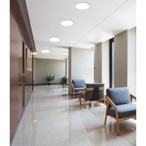 LED stropné svietidlo, okrúhle stropné bodové svietidlo, 6500K