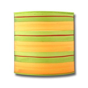 Nástenná lampa 1X40W E14 zelená oranžová MAJA