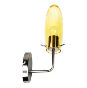 Nástenná lampa Melot 1X60W E27 matný nikel