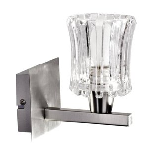 Nástenná lampa 1X40W E14 saténová IBIZA