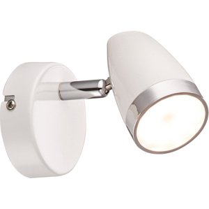 Nástenná lampa biela nastaviteľná LED lampa 4W Blanca