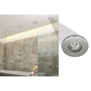 Hermetická chrómová kúpeľňová armatúra IP65 SH-06 8 cm