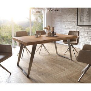Jedálenský stôl Edge 160x90 cm XL prírodná akácia live