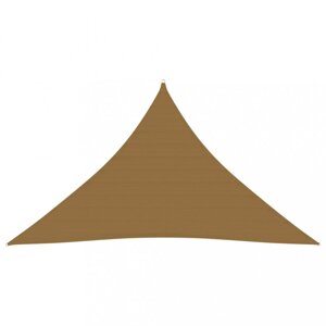 TTieniaca plachta trojuholníková HDPE 3 x 3 x 3 m Dekorhome
