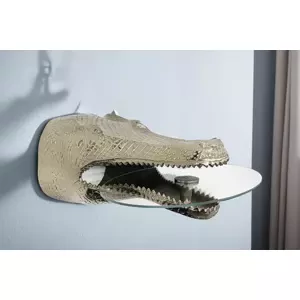 Odkladací nástenný stolík CROCO Dekorhome