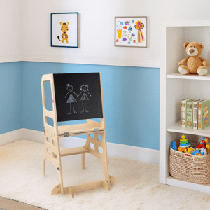 Montessori učiaca veža s tabuľou MAGAN Tempo Kondela