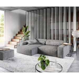 Rohová sedacia súprava Sirpio XL 270x170 cm mikrovlákno taupe reamers
