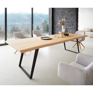 Jedálenský stôl Edge 260x100 cm prírodný dub