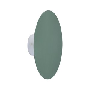 Zelená kovová LED nástenná lampa 6W 250mm Holar Ledea