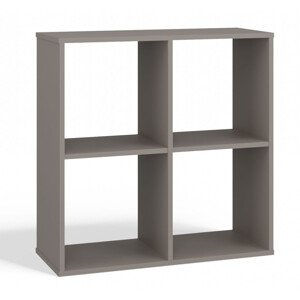 Regál MALAX 2x2 - šedá.