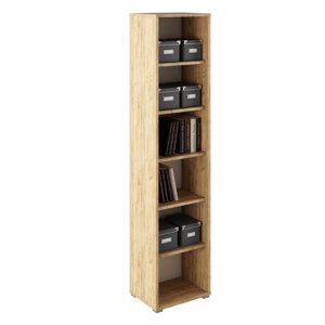 KONDELA Rioma Typ 2 regál dub artisan / biela