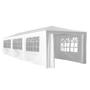 KONDELA Tekno New Typ 3 záhradný stan 300x900 cm biela
