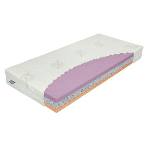 KONDELA Tempo Standard penový matrac 90x200 cm biela