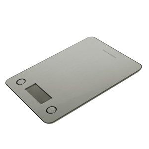 KONDELA Finla digitálna kuchynská váha strieborná