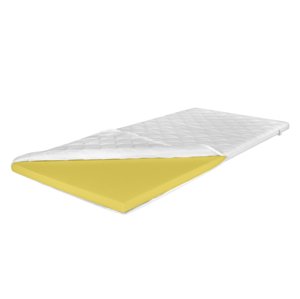 KONDELA Bambi Typ 5 90 penový matrac (topper) 90x200 cm biela