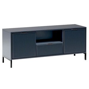 KONDELA Style LS 3 tv stolík indigo modrá