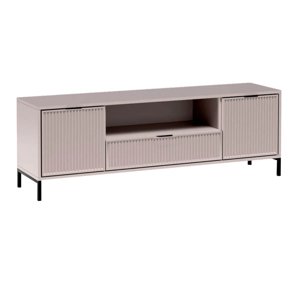 KONDELA Style LS 4 tv stolík kašmír krémová