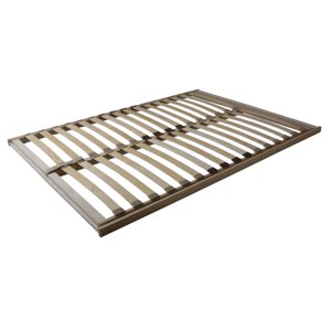 KONDELA Basic Flex Front vyklápací lamelový rošt 140x200 cm prírodná